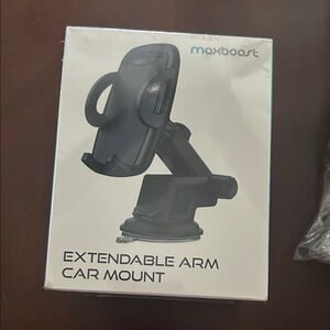 Black Extendable Arm Car Mount